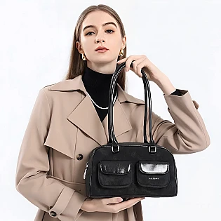 Сумка женская 593524 Черная фото 1