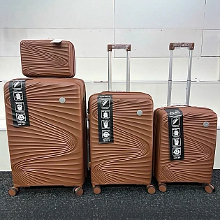 Валіза XL Велика 97л 593695 Коричнева