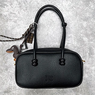 Сумка-багет 593518 Черная фото 2