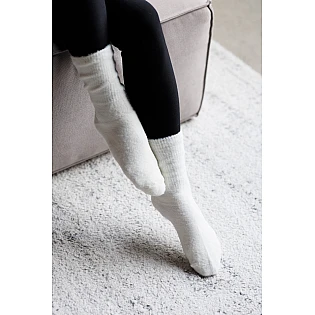 Шкарпетки жіночі високі 593587 Молочні фото 2