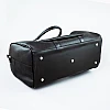 Дорожная сумка из экокожи 593813 Черная