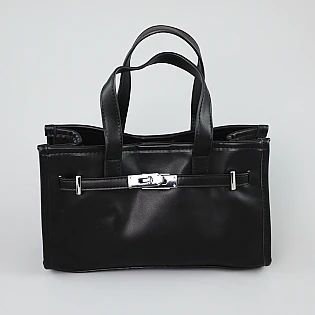 Стильная сумка 593874 черная фото 2