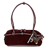 Сумка такса 593927 Бордовая.