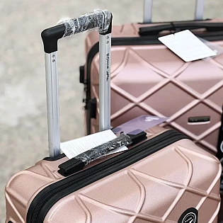 Велика валіза дорожня XL 110 л 593978 Рожева фото 2