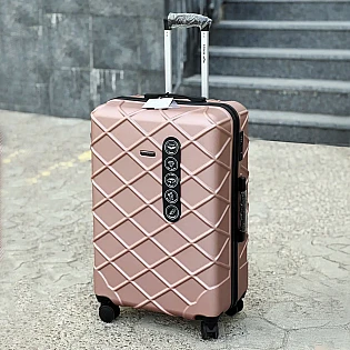 Велика валіза дорожня MINI 24 л 593981 Рожева  фото 1