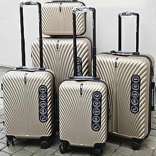 Валіза велика 97 л  594006 Шампань