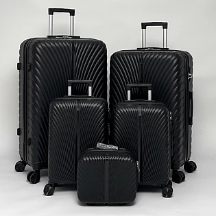 Велика валіза  L  97 л 593992 Чорна