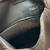 Ботинки казаки женские замшевые байка 594016 Коричневые