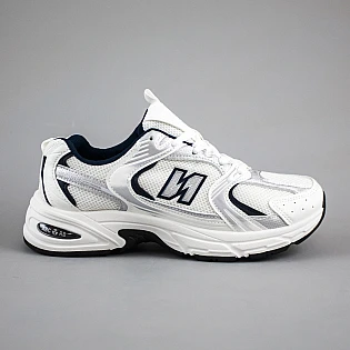 Кросівки сітка 588237 Білі сині фото 1