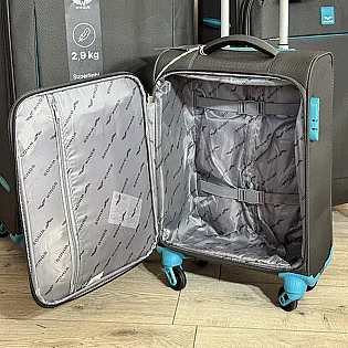 Чемодан средний 28 л 594014 Черный фото 2