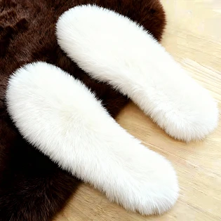 Стелька имитация меха кролика 591285 Белый