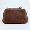 Сумка женская замш 594047 Коричневая.