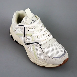 Кросівки жіночі сітка 594067 Молочний фото 2