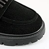 Лофери жіночі замшеві 594055 Чорні