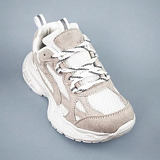 Кросівки жіночі замшеві 594075 Білі молочні фото 2