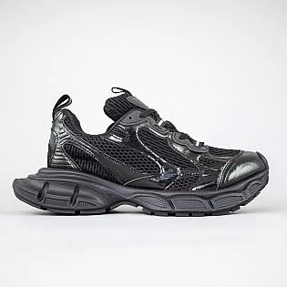 Кросівки жіночі сітка на широкій підошві  594058 Чорні фото 1