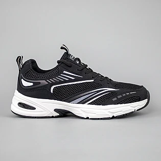 Кросівки чоловічі сітка 594102 Чорний фото 1