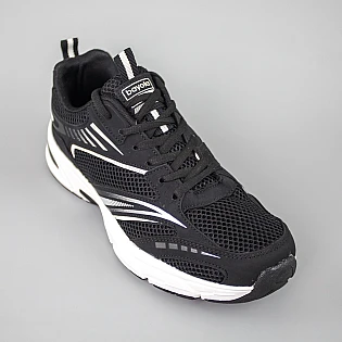 Кросівки чоловічі сітка 594102 Чорний фото 2