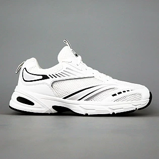 Кросівки чоловічі сітка 594110 Білі фото 1