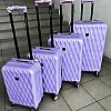 Валіза 190-4 велика 97 л  594141 Лавандова