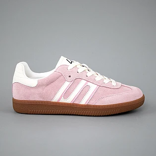 Кеды женские замшевые 594224 Розовые фото 1