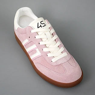 Кеды женские замшевые 594224 Розовые фото 2