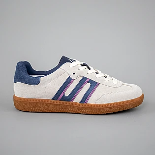 Кеды женские замшевые 594228 Серо Голубые фото 1