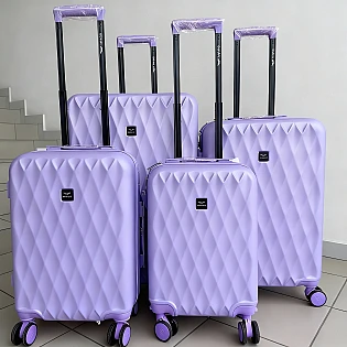 Чемодан 190-4 средний 110 л 594140 Лавандовая фото 1