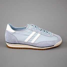 Кроссовки женские замшевые 594221 Голубые фото 1