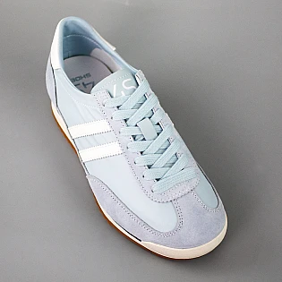 Кросівки жіночі замшеві 594221 Блакитні фото 2