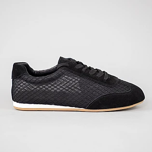  Мокасини жіночі сітка літні 594295 Чорні фото 1