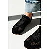 Мокасины женские сетка летние 594295 Черные