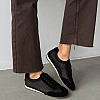 Мокасины женские сетка летние 594295 Черные