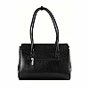 Саквояж женский кожа эко 594155 Черная