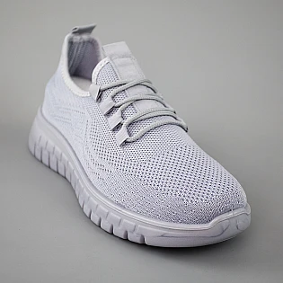 Кроссовки женские сетка 594398 Серые фото 2