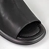 Шльопанці жіночі шкіра 594312 Чорні