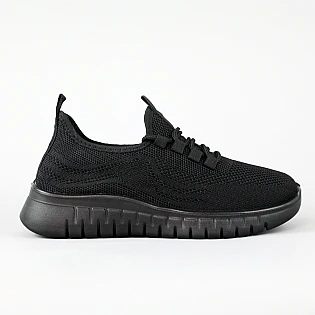 Кроссовки женские сетка 594399 Черные фото 1