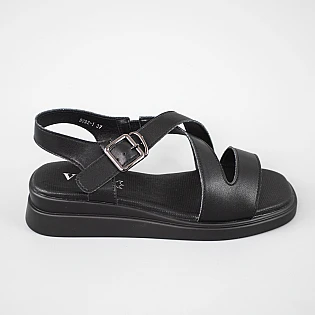 Сандали кожаные 594315 Черные фото 1