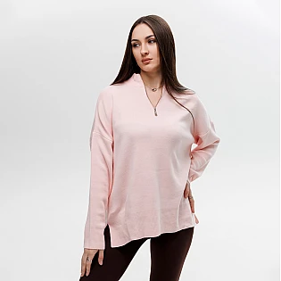 Свитер женский 594377 Розовый фото 1