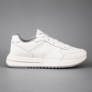 Кросівки жіночі шкіра 594065 Білі фото 1