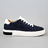 Кеды мужские замшевые 594527 Темно-синие