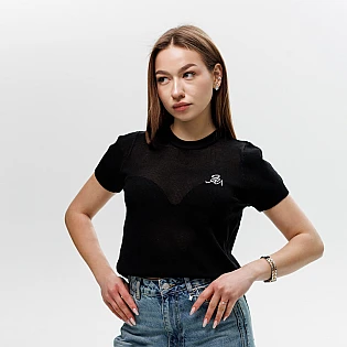 Футболка женская 594348 Черная