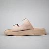 Шльопанці жіночі замша 594537 Бежеві