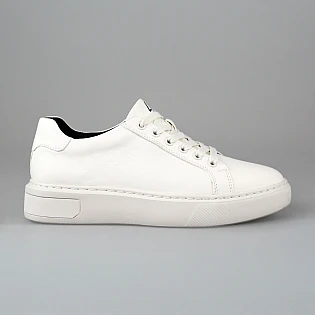 Кеды мужские кожаные 594525 Белые фото 1