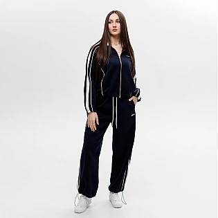 Костюм жіночий спортивний 594456 Темно-синій розпродаж фото 1