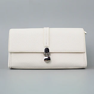 Жіноча Сумка-клатч еко шкіра 594484 Біла фото 2