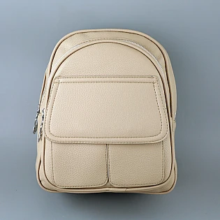 Рюкзак средний эко кожа 594475 Бежевый фото 2