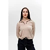 Жіночий светр-поло, 594381 Бежевий  розпродаж