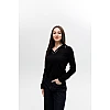 Жіночий светр-поло, 594383 Чорний розпродаж