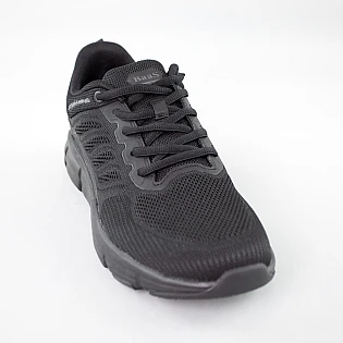 Кроссовки мужские сетка 594592 Черные фото 2